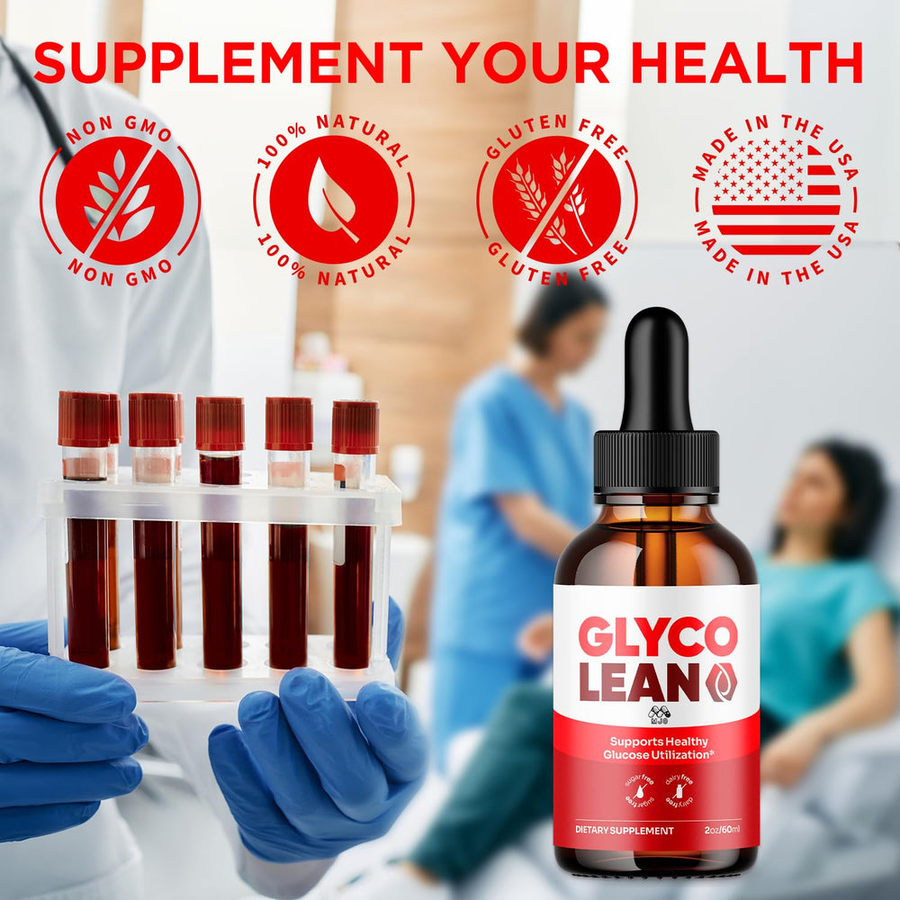 90 servings across three bottles in the Glyco Lean Drops pack