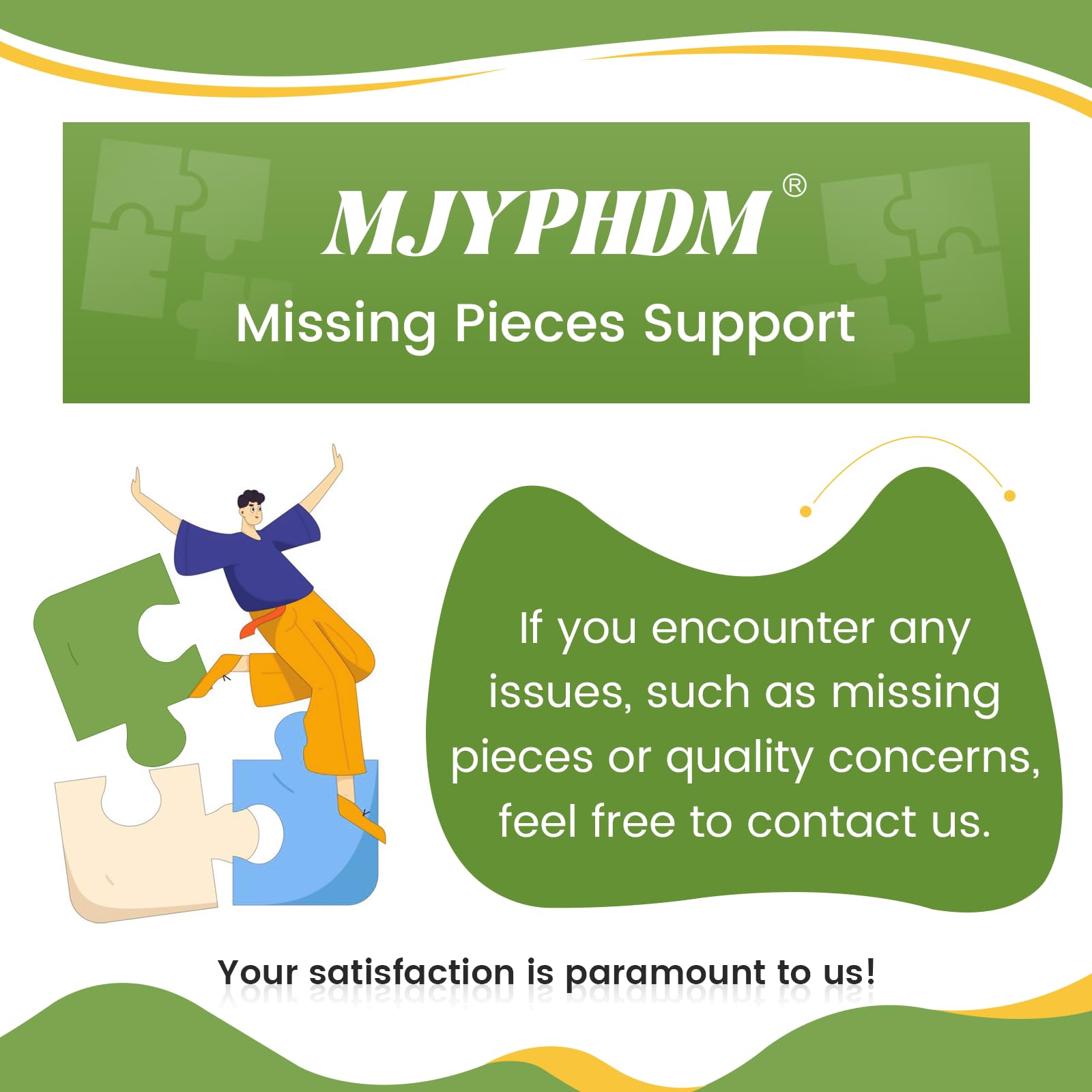 mjyphdm finished puzzle doubles as colorful wall art