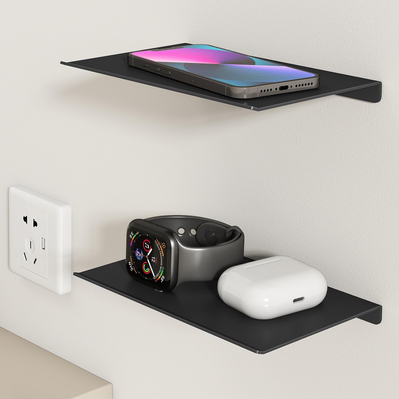 MKO mounting hardware and profile for quick wall installation