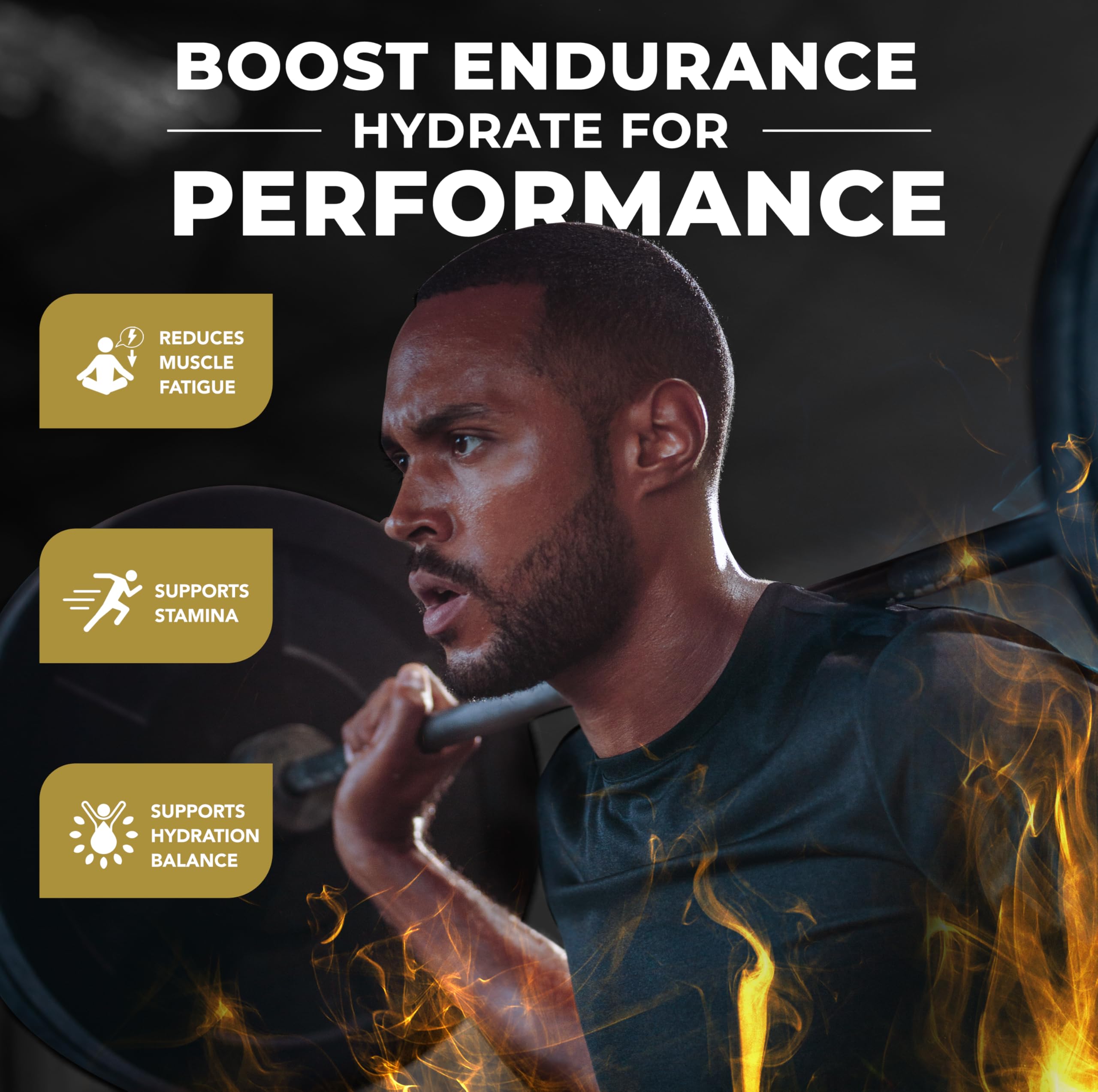 HRDWRK electrolyte powder tub open shows keto-friendly, sugar-free formula