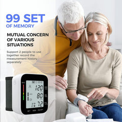 MMIZOO device stores up to 99 readings per user for trends
