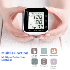 MMIZOO BP monitor supports two users for family health tracking