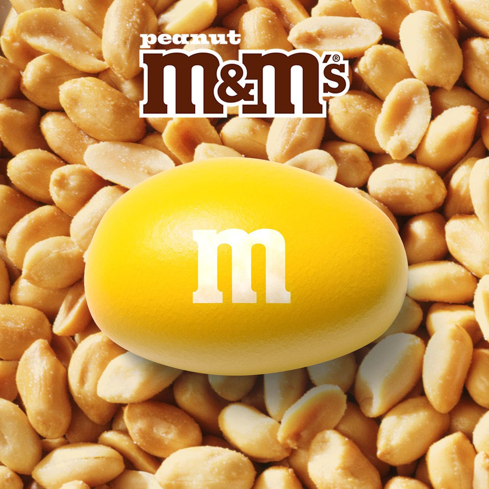 Colorful candy shells highlight M&M's playful appeal for events.