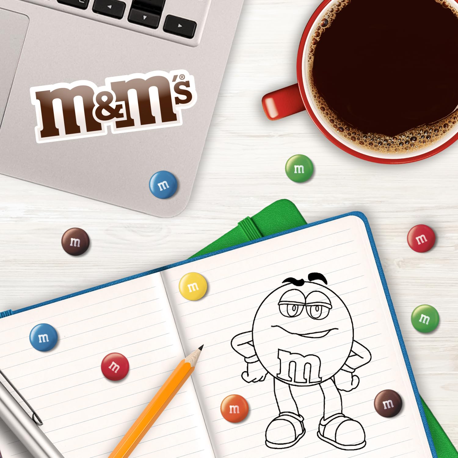 Gifting-friendly M&M'S chocolate in vibrant colors.