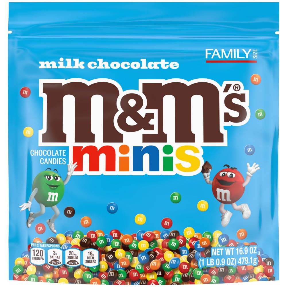 Easter basket filled with M&M'S Minis for festive treats