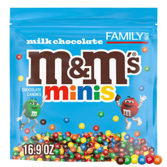 M&M'S Minis in a family-size bag ready for sharing