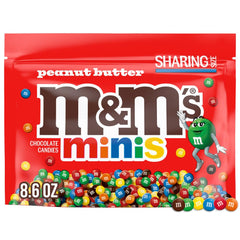 M&M'S Minis Peanut Butter Chocolate bag for sharing on game day