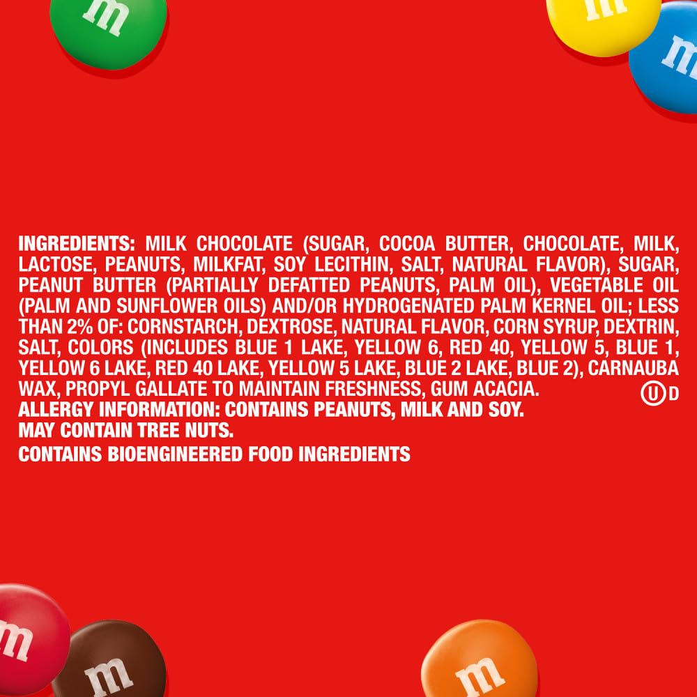 M&M'S Minis Peanut Butter cookies and brownies add-on visual cue