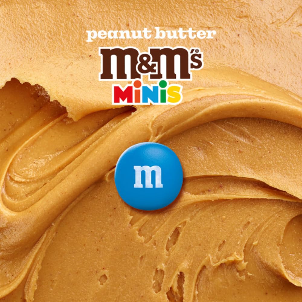 M&M'S Minis Peanut Butter road-trip snack for on-the-go enjoyment