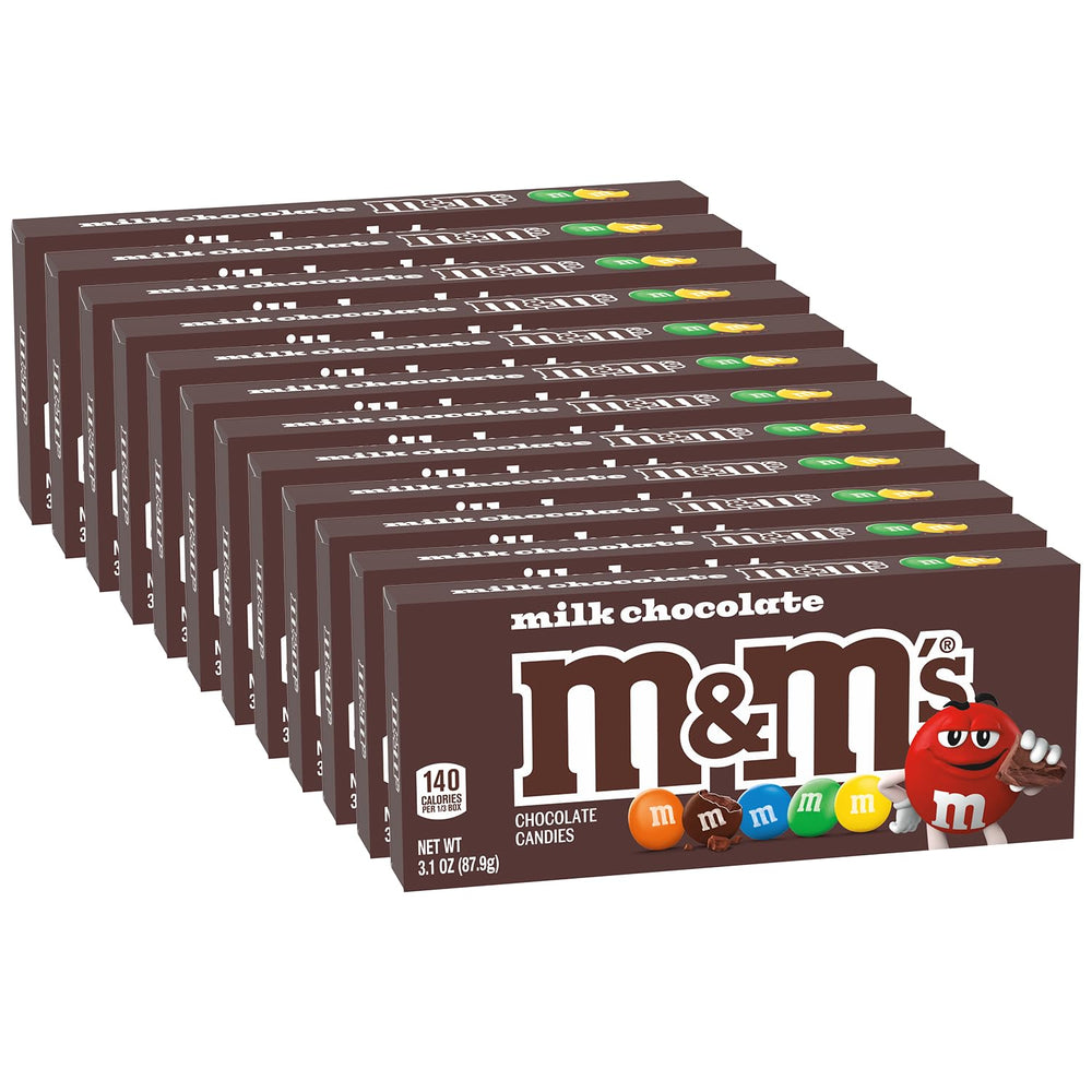 M&M'S Movie Theater Box packaging with reseal design for easy sharing