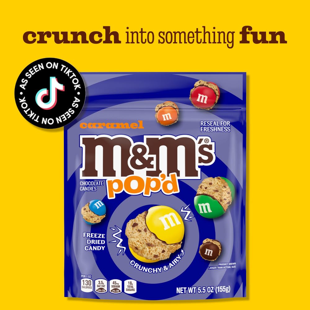 M and M S Pop d Caramel serving bowl ready for shared snacking