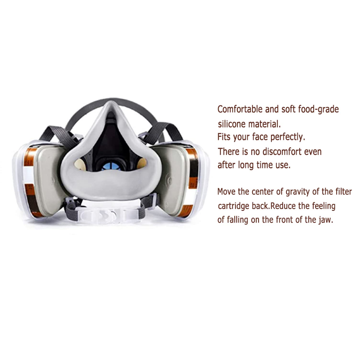 MOARON packaged set image shows included face cover and compatible filters for quick setup.