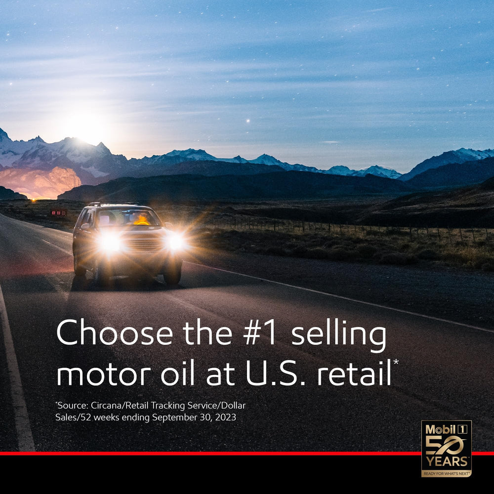 Oil viscosity depiction for Mobil 1 High Mileage 0W-20 0W-20 grade