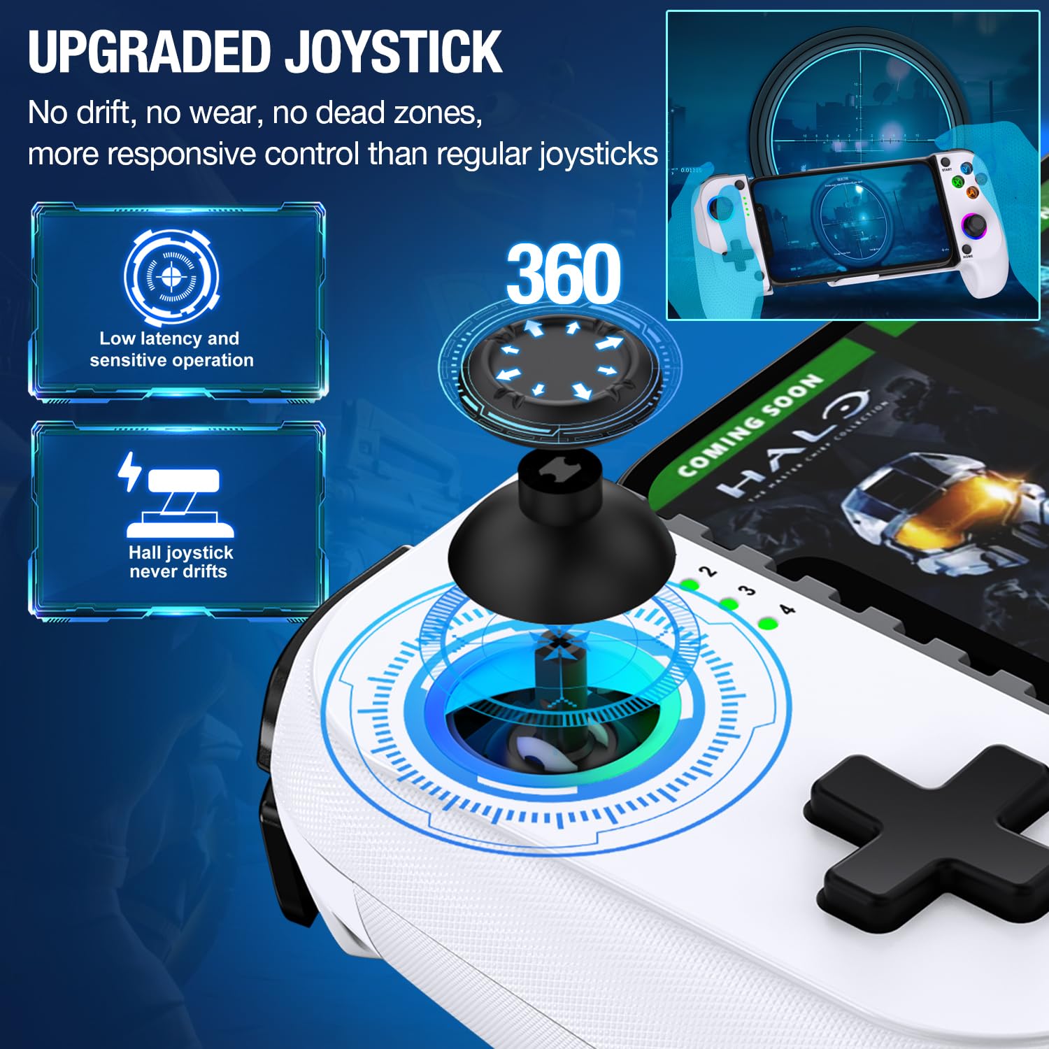 Mocagen MC1 ergonomic grip offers comfortable long gaming sessions