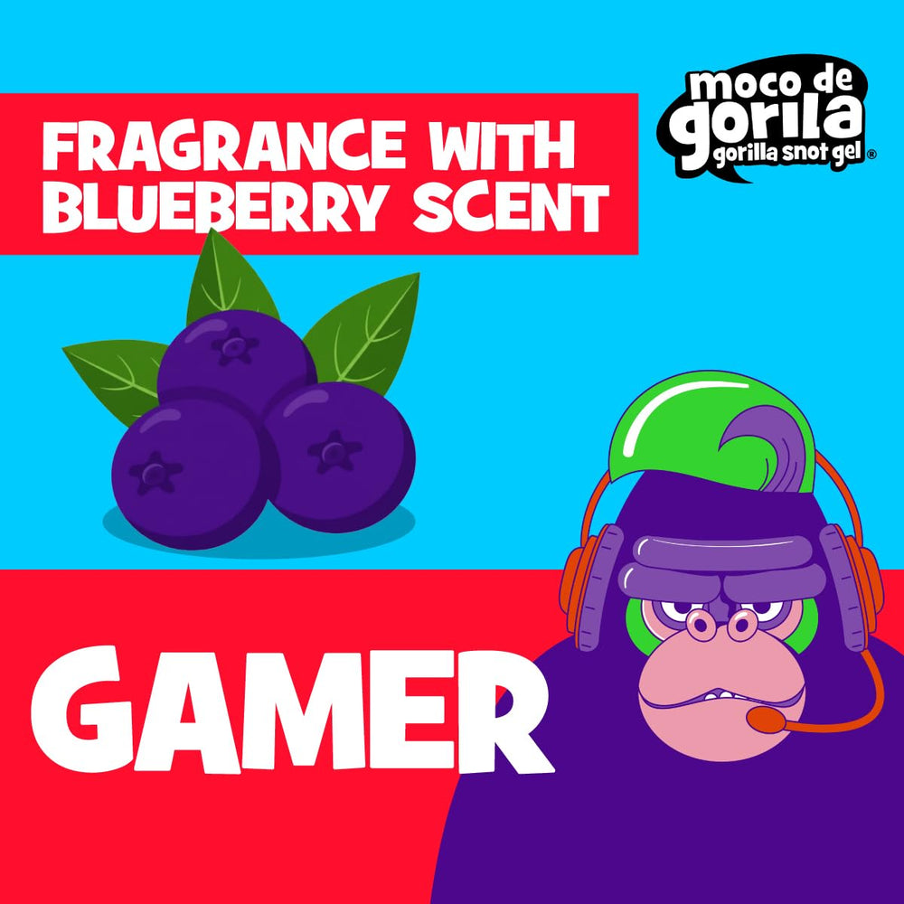 Moco de Gorila Gamer fragrance note hints at pineapple and vanilla.