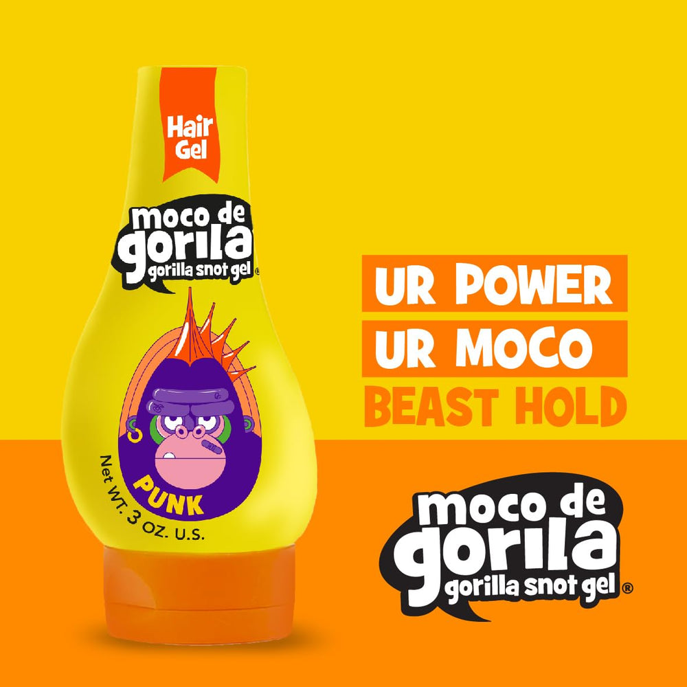 Moco de Gorila Punk three-pack shows value and versatile hold.