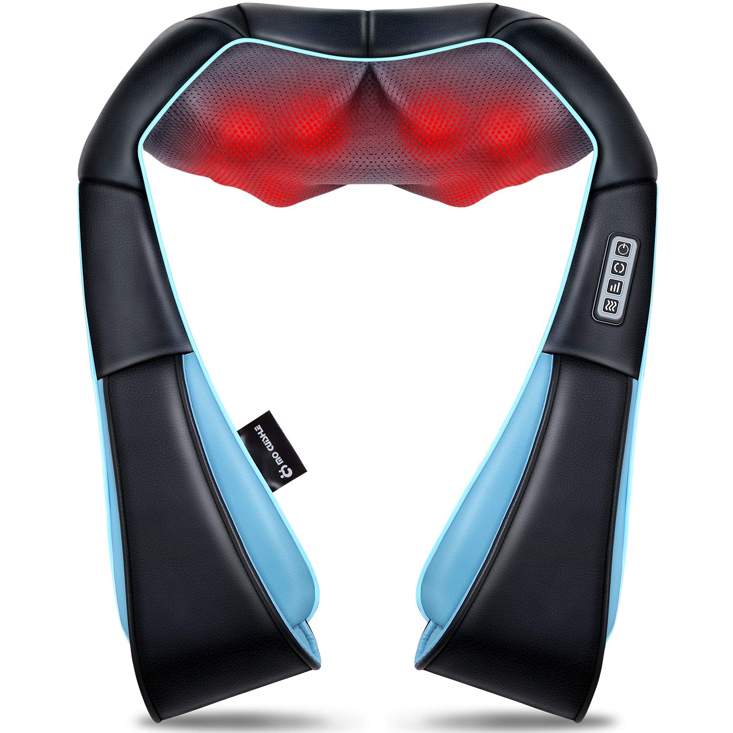 Mo Cuishle Shiatsu massager front view for shoulder and neck relief