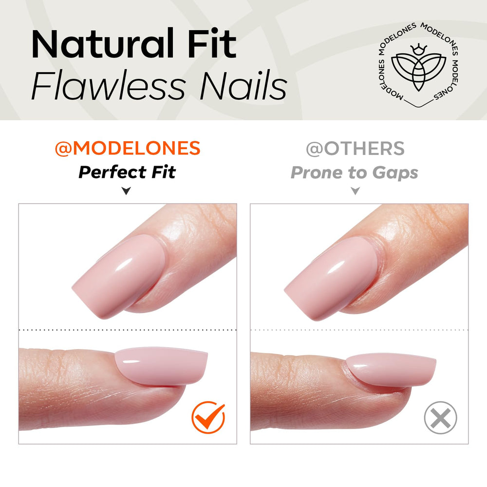 Modelones kit includes 16 sizes to fit most nails.