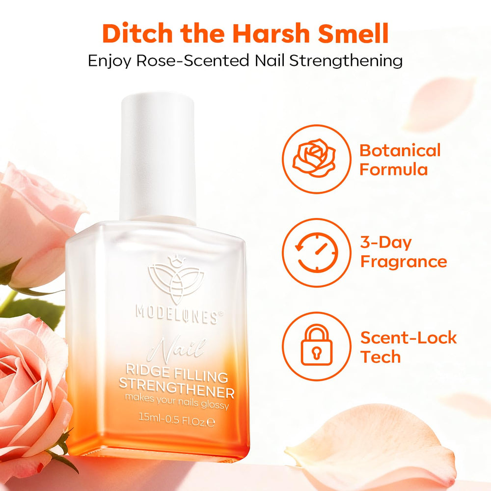 Modelones-5-free-formula excludes key chemicals for safer nail care.
