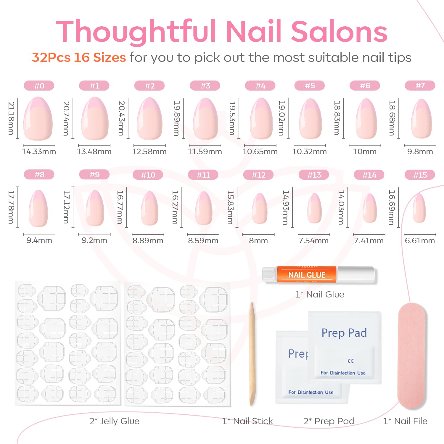 Close-up of Modelones ABS material showing durable fake nails