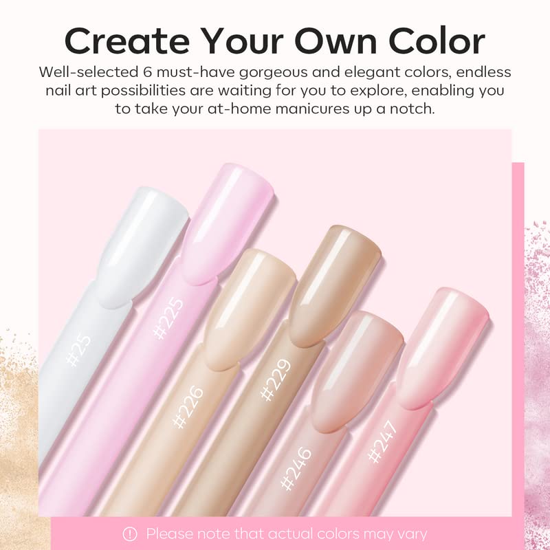Modelones powder kit preview showing easy application process.