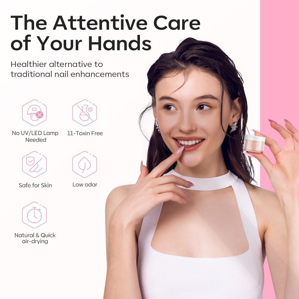 Modelones non-toxic acrylic powder designed for safe home use.