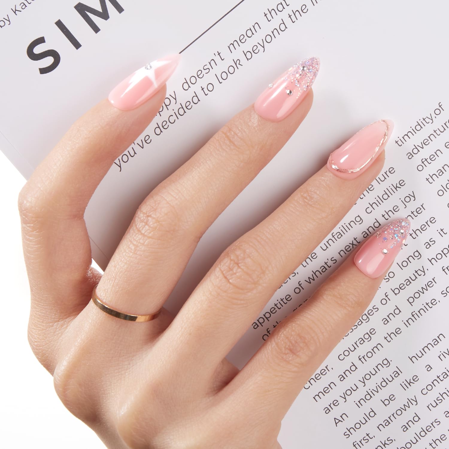 At-home manicure with Modelones offers salon-like results and confidence.