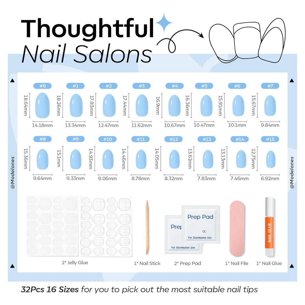 Modelones mini file and cuticle stick for precise prep