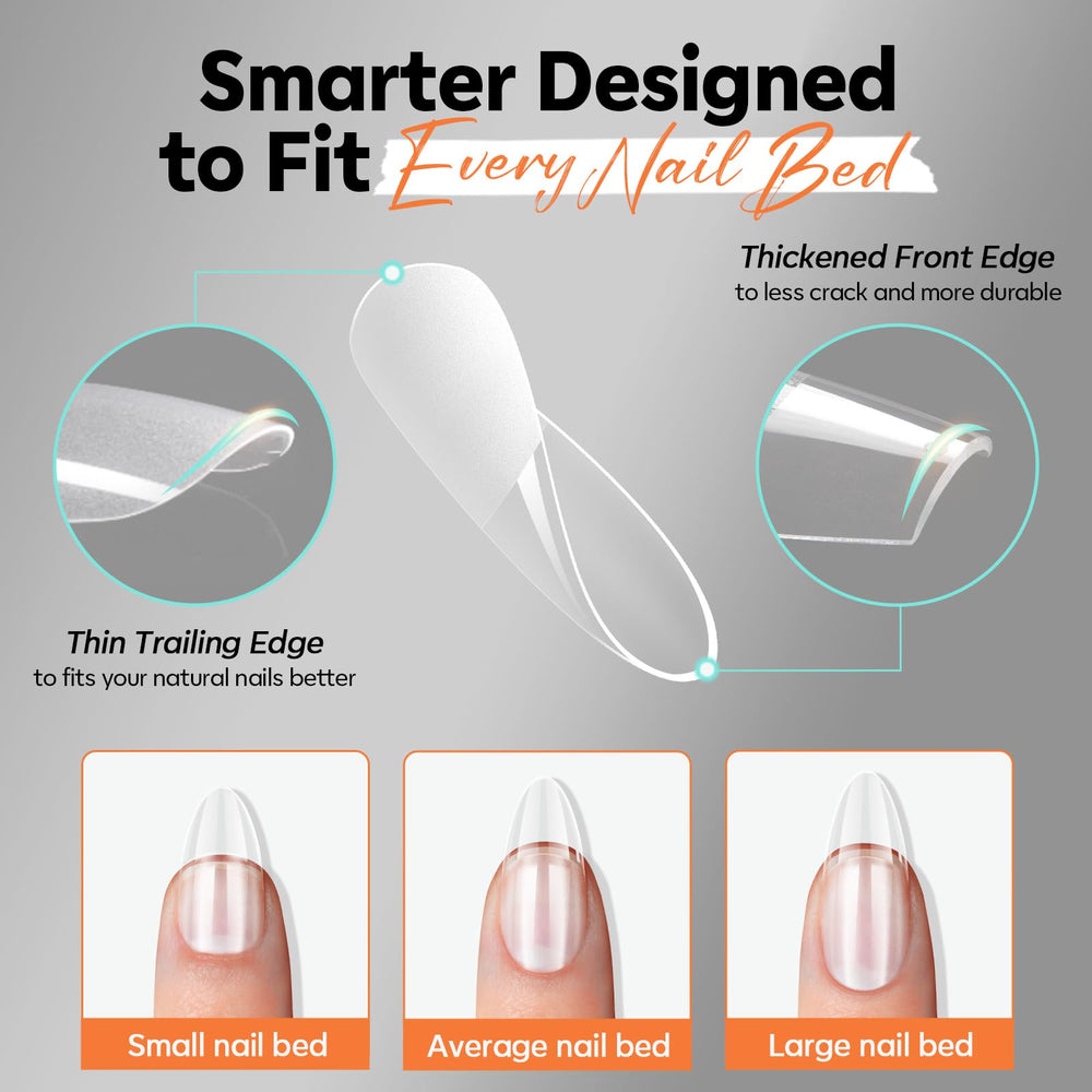 Modelones breathable, lightweight tips support natural-looking wear with comfort.