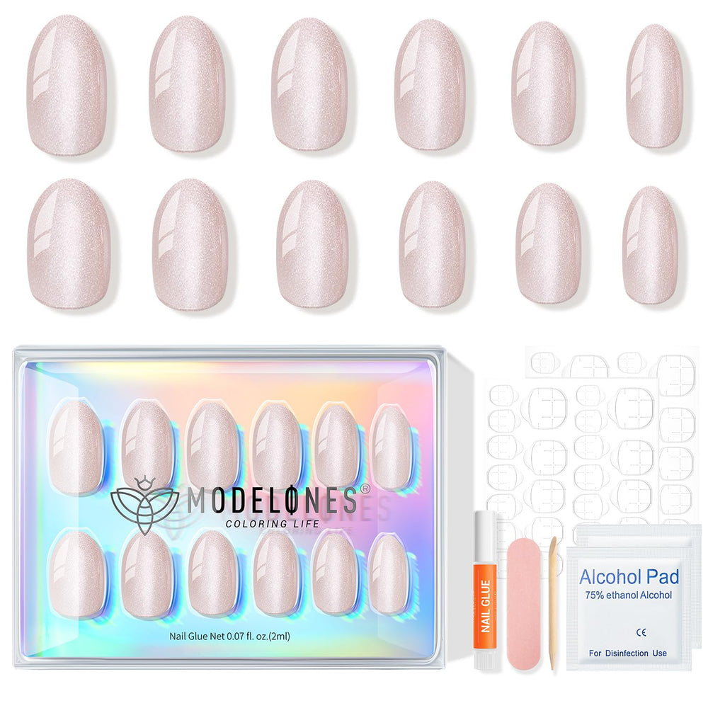 Modelones Cat Eye Press On Nails prep pads ensure clean, precise application