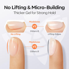 modelones diamond shine top coat provides high-gloss, scratch-resistant finish.