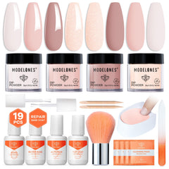 Modelones nude dip powder for versatile everyday nails