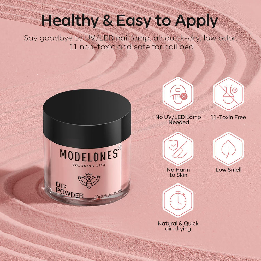 Modelones dip powder tools kit for home manicure