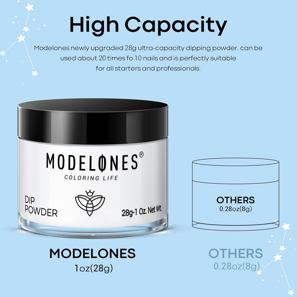 Modelones easy-application dipping kit for DIY nails