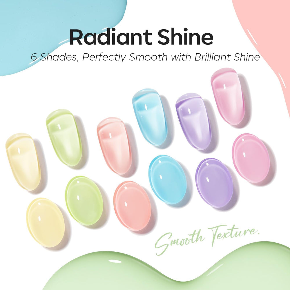 Modelones fruit-theme stickers for playful nail art accents.