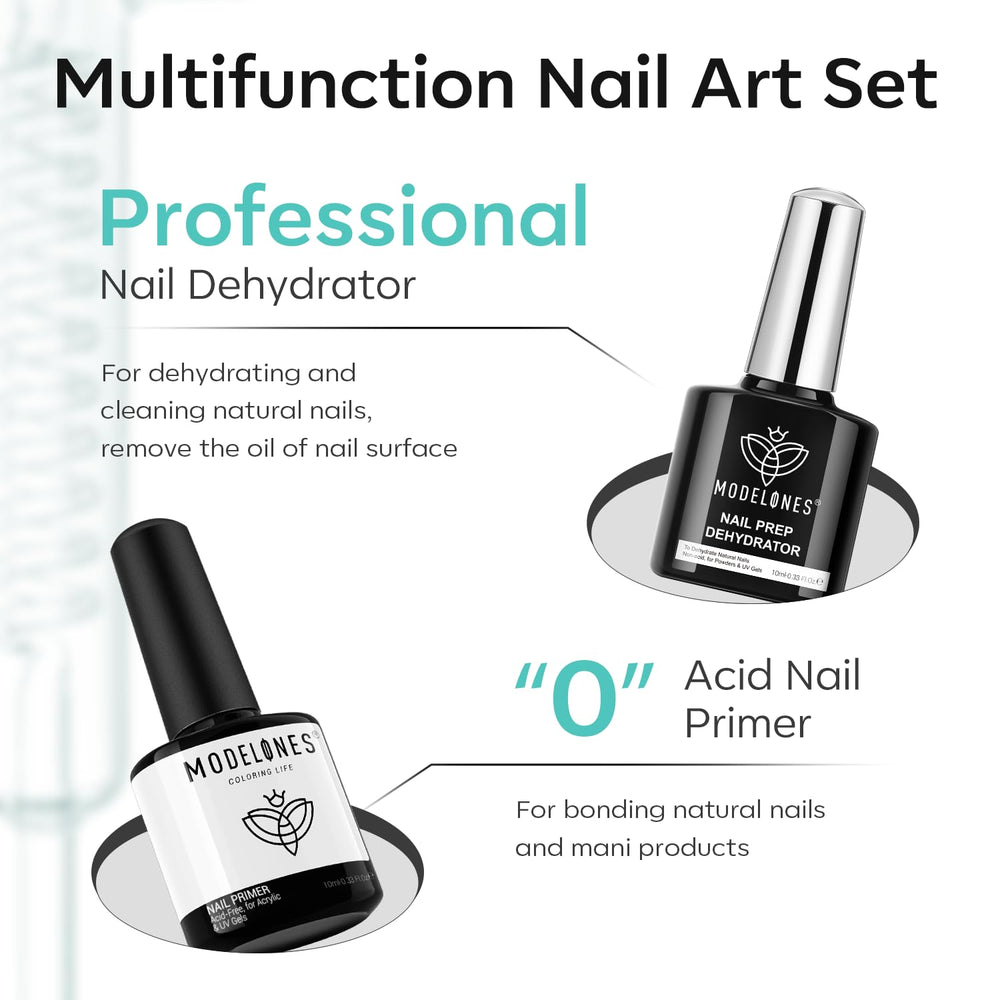 Modelones Gel Top Coat 10ml delivers a glossy, long-lasting finish.