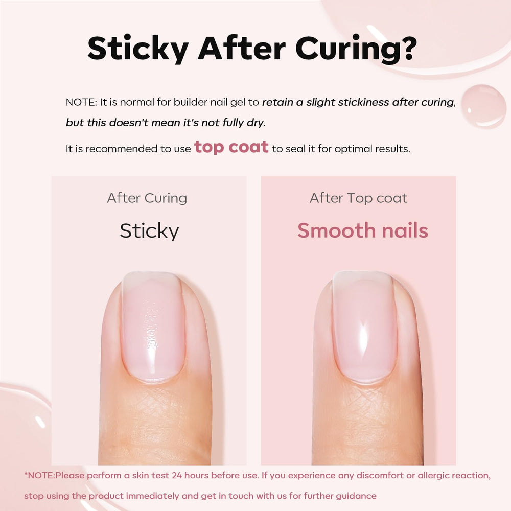 Modelones glossy top coat finish on nails