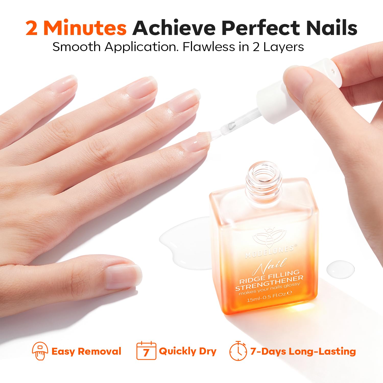 Modelones-ingredients-evening-primrose-keratin-jojoba nourish nails effectively.