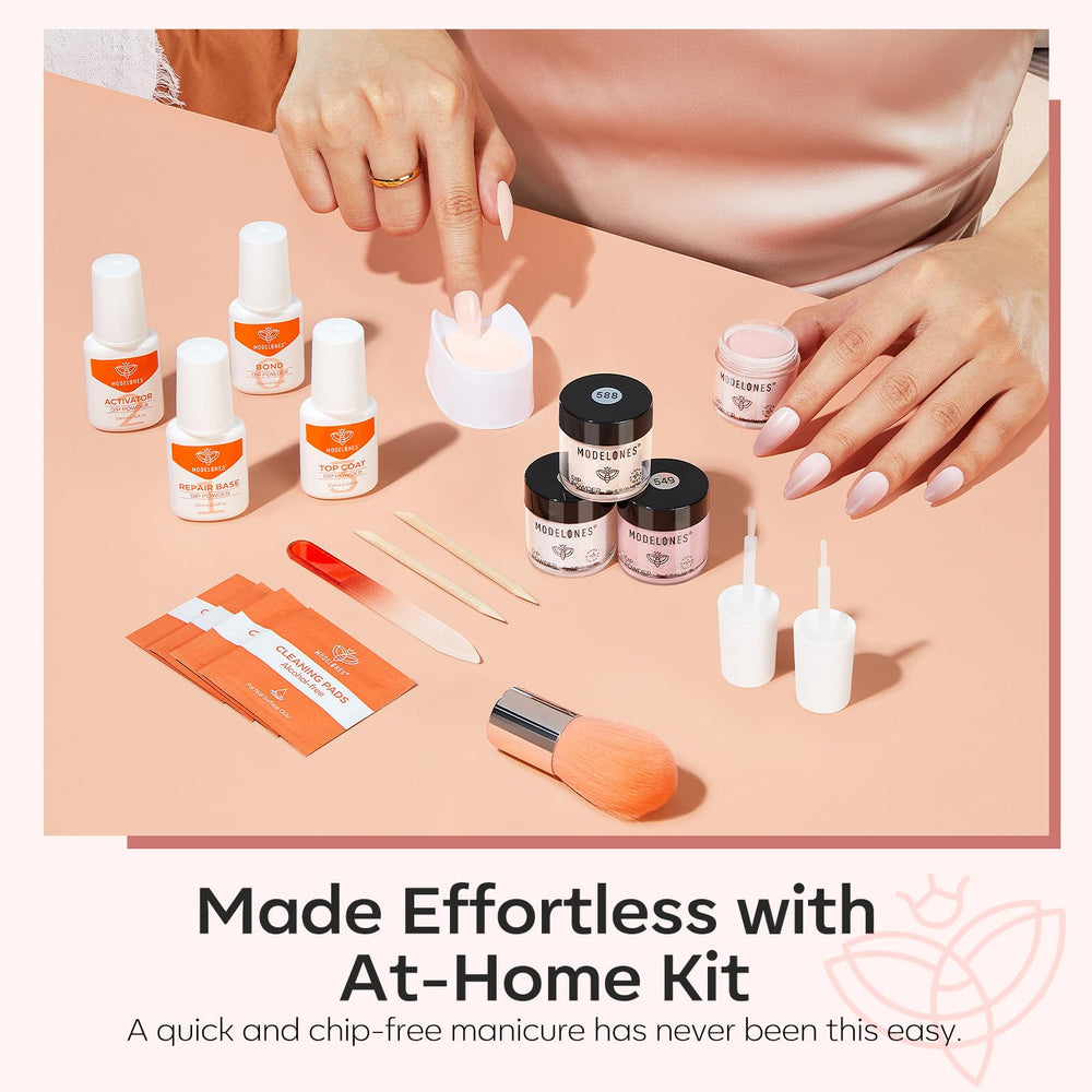 Modelones activator and top coat for fast dry finish