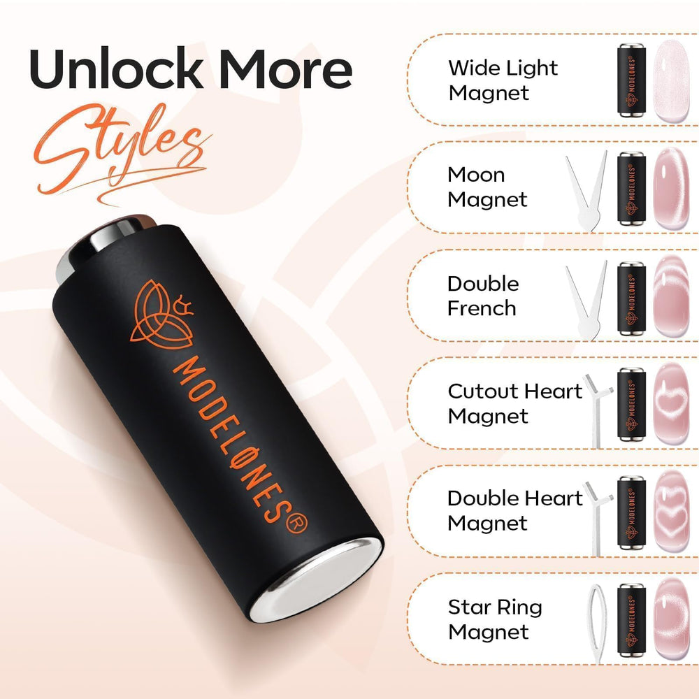 Modelones magnet wand helps align magnets for consistent results