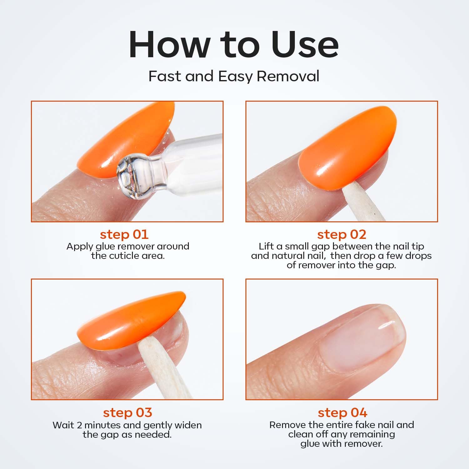 Modelones gentle skin-friendly formula preserves natural nail shine