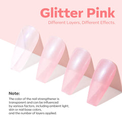 Modelones ridge-filling effect smooths nail surface and reduces ridges.