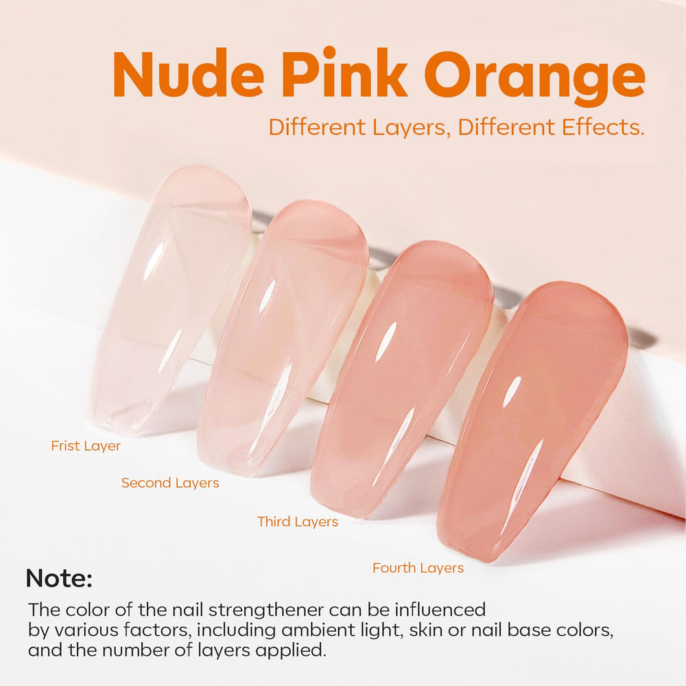 Modelones nail strengthening coverage on nails indicating improved resilience.