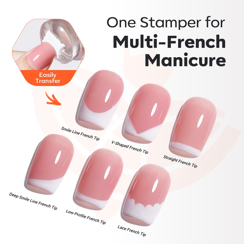 Modelones nude pink gel polish 15ml ideal for nude nails and soft French tips.