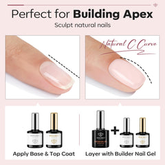 Modelones nude pink nails showcasing a natural looking finish