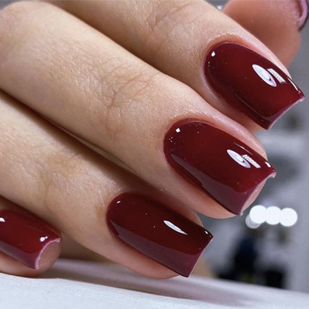 Modelones press-on nails with glue tabs for secure, salon-like results