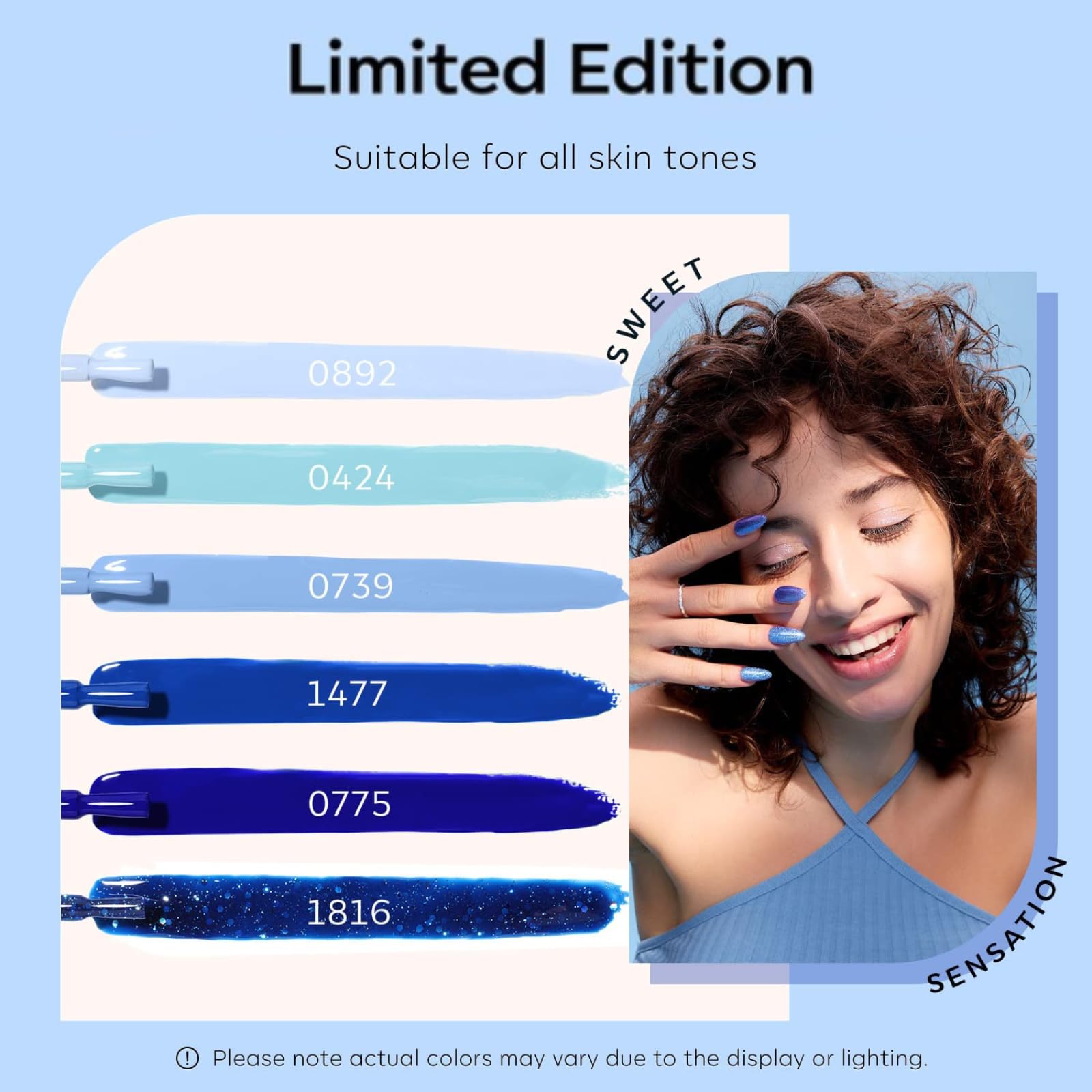 Modelones Royal Blue gel polish delivers bold shade for nails
