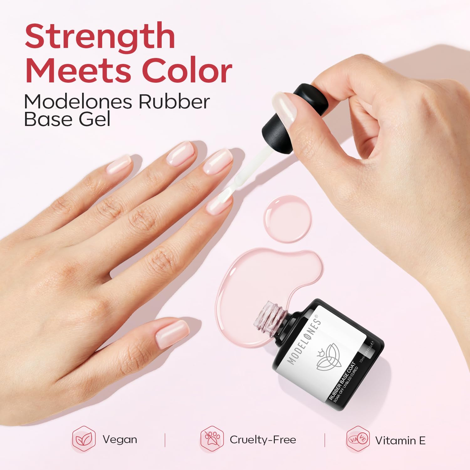 Modelones safe, low-odor formula for at-home manicures
