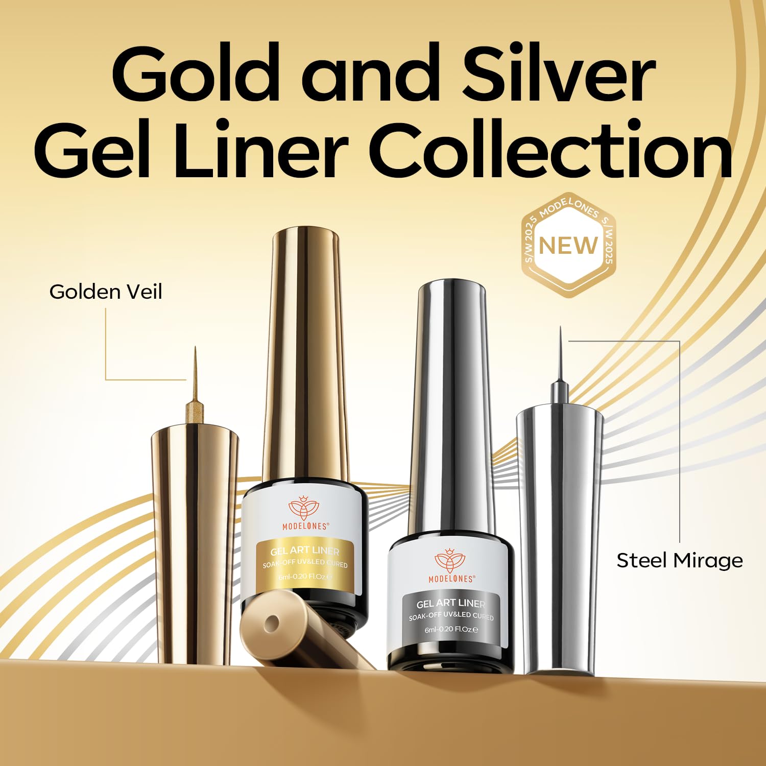 Modelones smooth self-leveling polish ideal for beginners and pros.