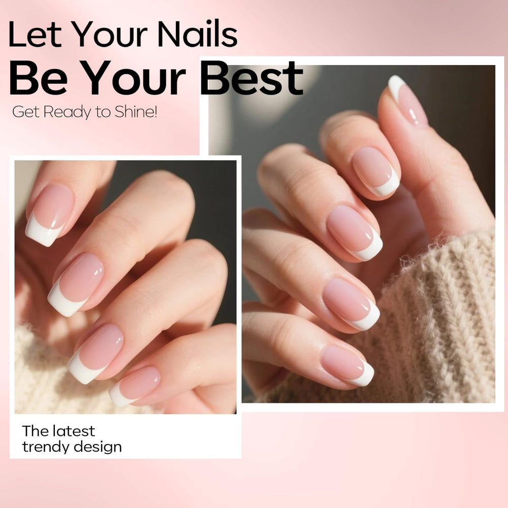 Modelones soak-off gel polish cured under UV/LED for durable salon-quality shine.